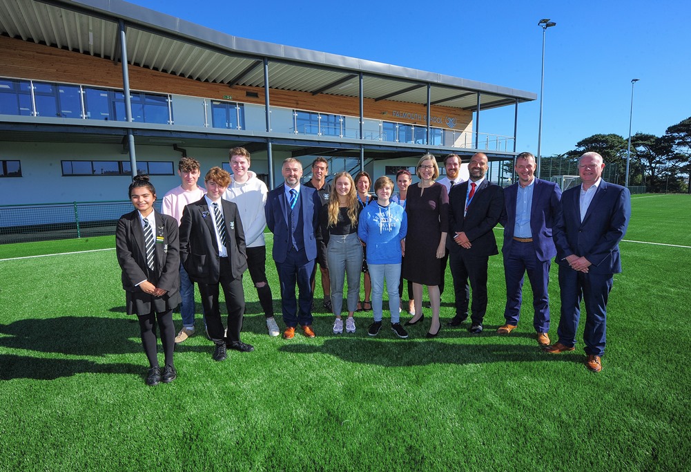 Falmouth School new 3G Pitch opened