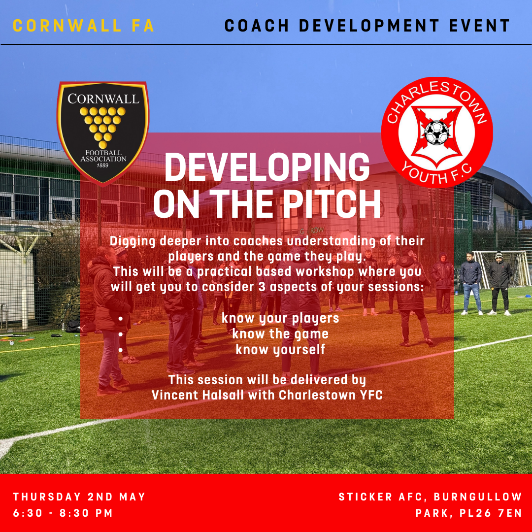 Developing on the Pitch - Sticker 2nd may 2024
