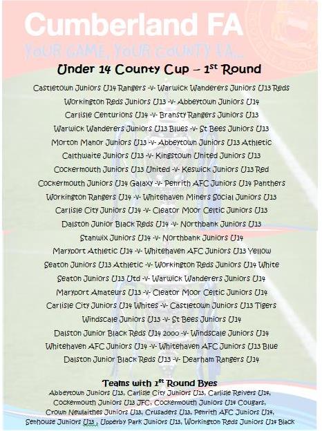 U14 County Cup