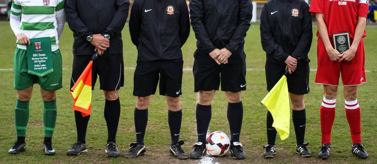 an Essex Grassroots Football Referee in 2022 Essex FA