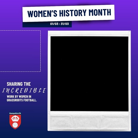 Women's History Month social media template