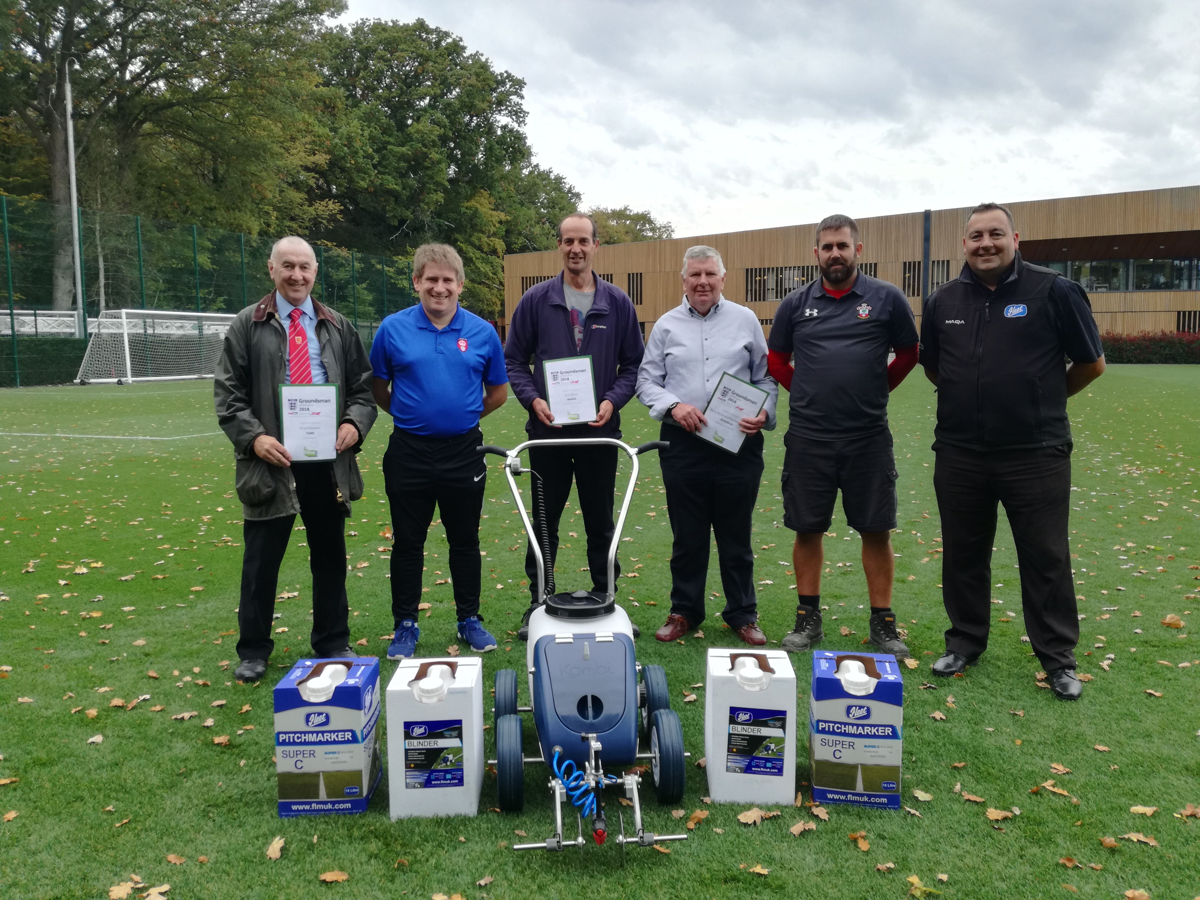 Groundsman of the Year Award 2019 Hampshire FA