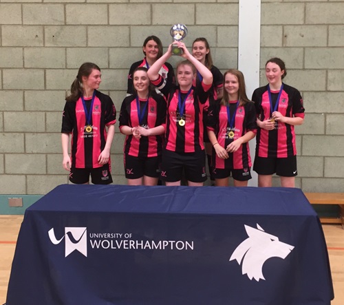 Bartestree Girls win Regional Futsal Finals