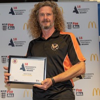 Scott Myers Herefordshire Coach of the Year 2018
