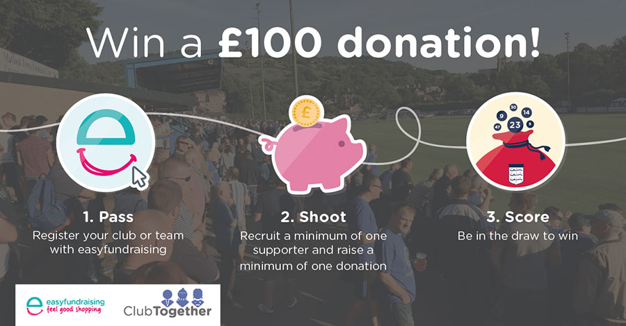 Win a £100 donation with easyfundraising this summer