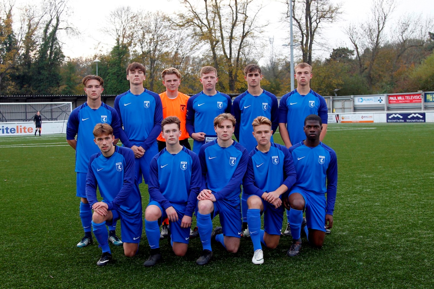 Kent FA U18 Rep Squad Nov 2018