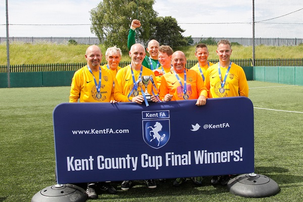 Walking Football Cup Over 50s Winners Maidstone