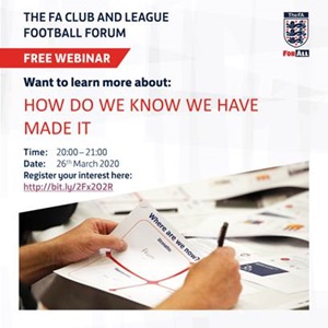 Webinar - How Do We Know We Have Made It