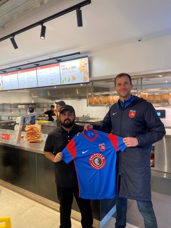 Chipotle and Middlesex FA partnership photo