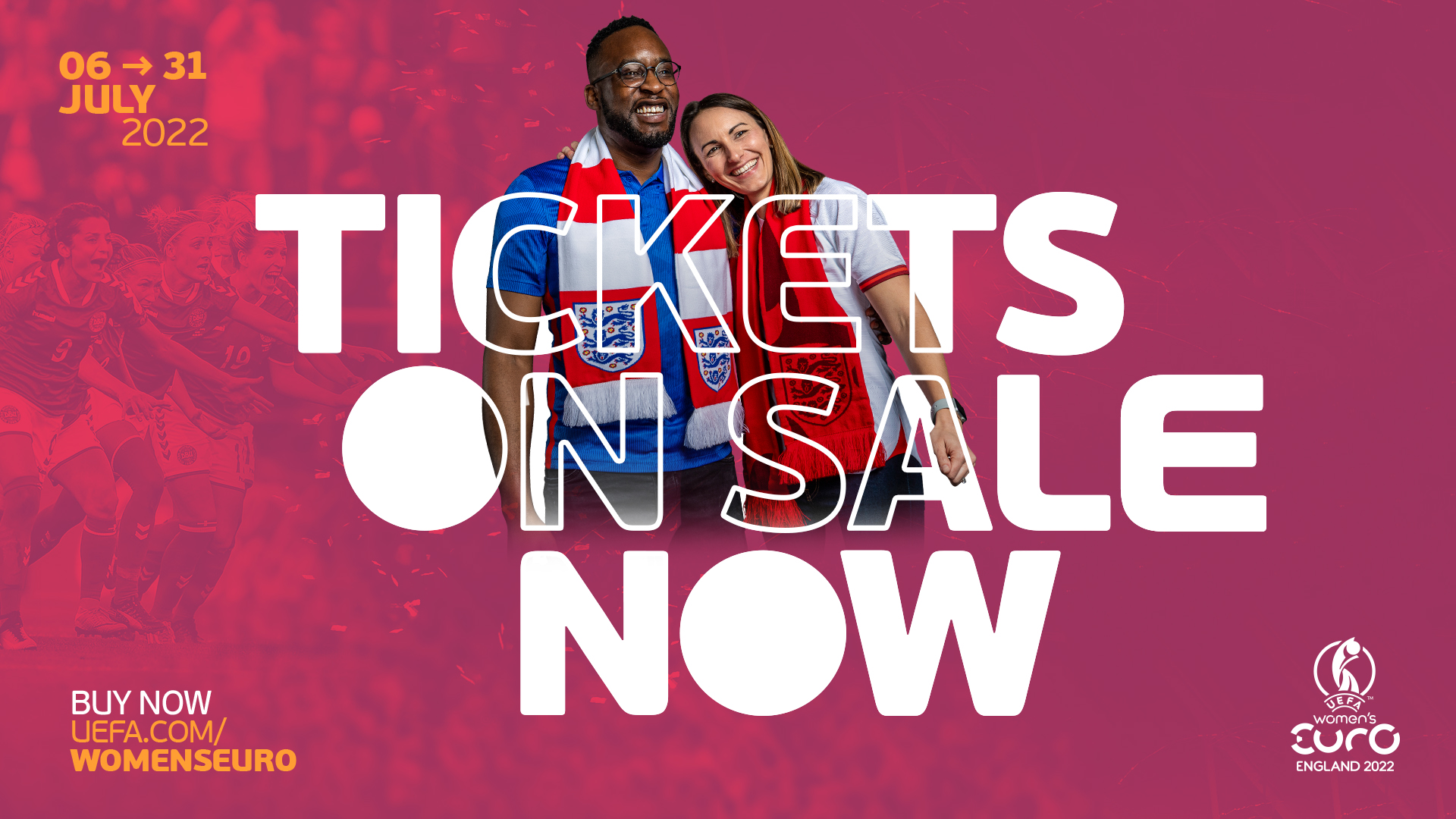 Tickets go on sale for the biggest Womens EURO ever Norfolk FA