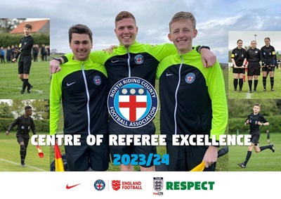 Centre of Referee Excellence 2023-24