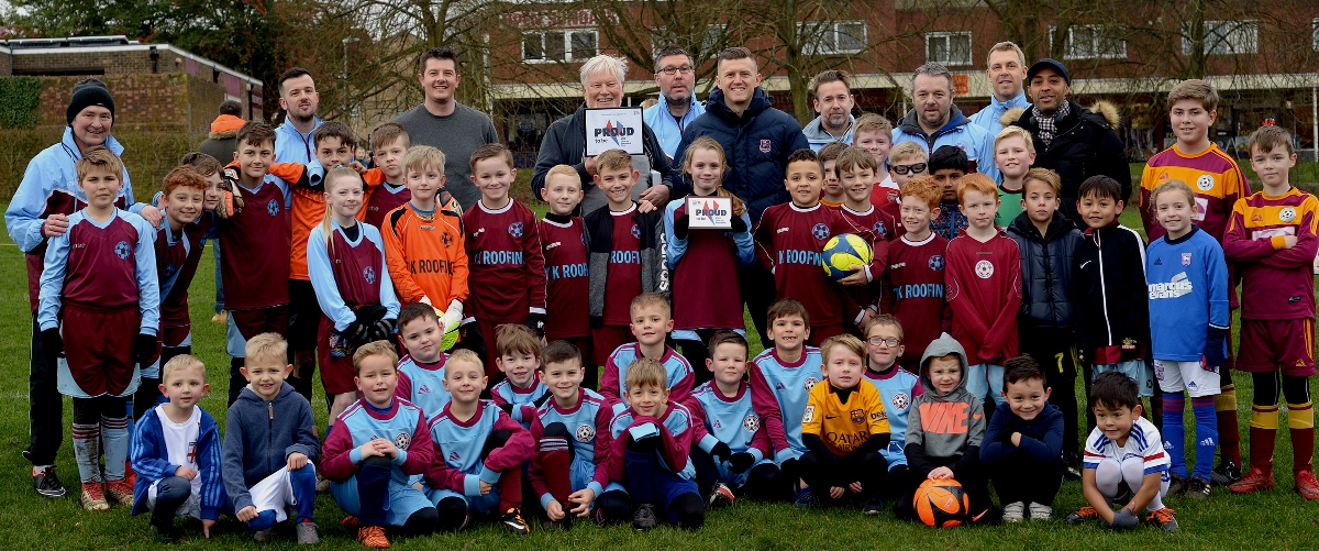 Hardwick now FA Charter Standard Suffolk FA