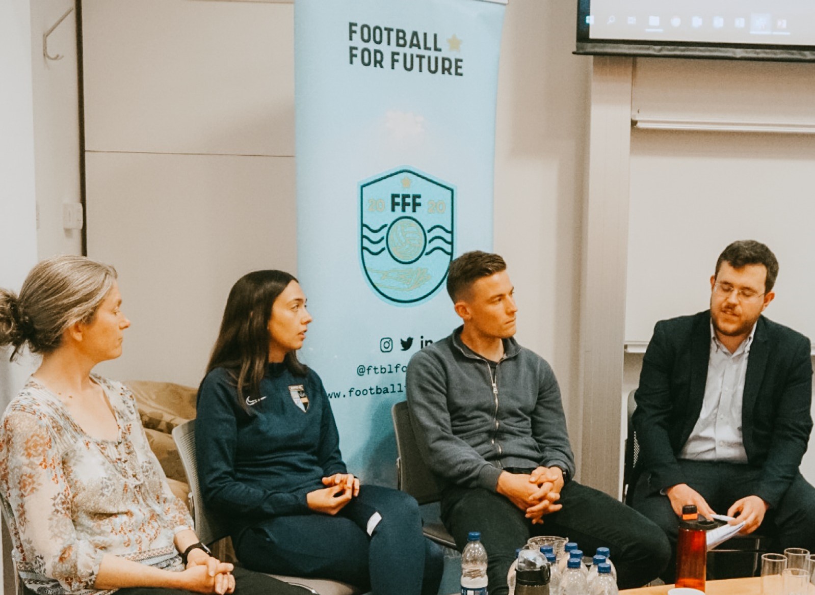 Surrey FA joins the University of Oxford to discuss footballs