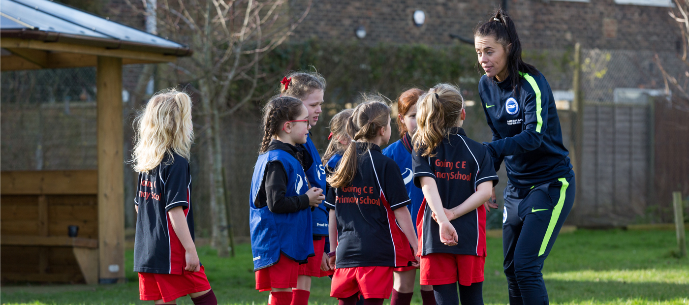 Worthing School Girl to be Womens FA Cup Mascot Sussex County FA