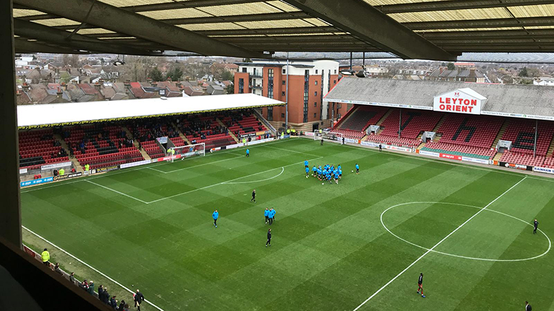 Leyton Orient Beat Afc Telford United 1 0 In Fa Trophy Semi Final