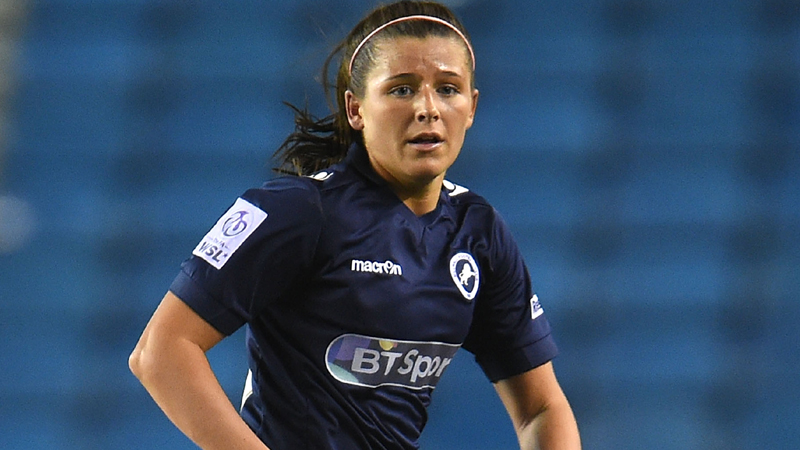 Ciara Sherwood in action for Millwall