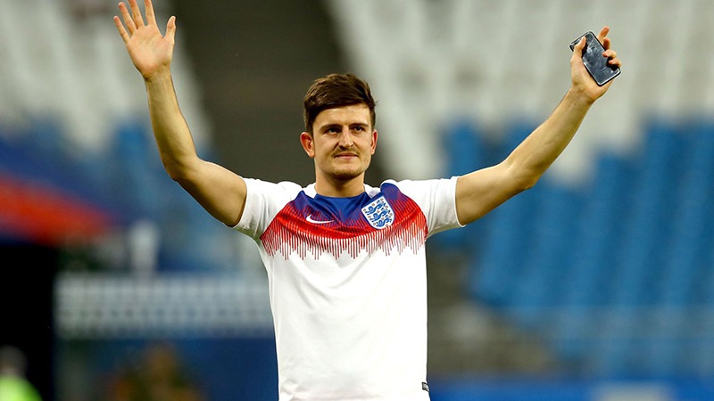 England's Harry Maguire chats through his career