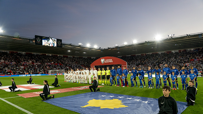 England v Kosovo Southampton St Marys team line up