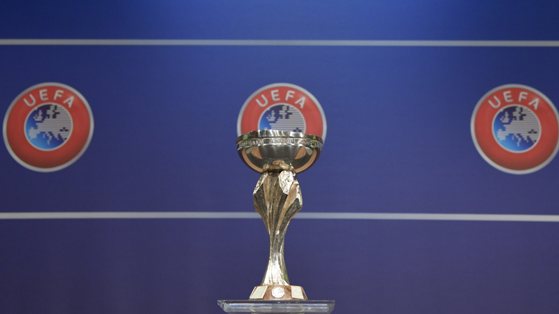 The UEFA European U19 Championship trophy