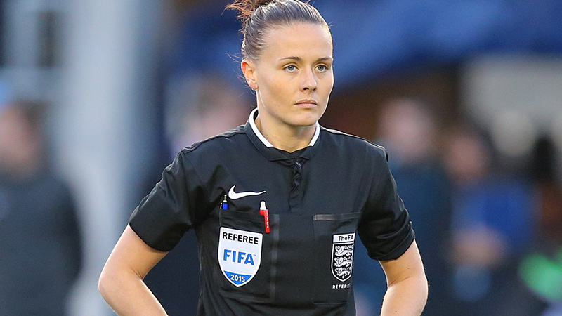 Rebecca Welch to referee France v Spain
