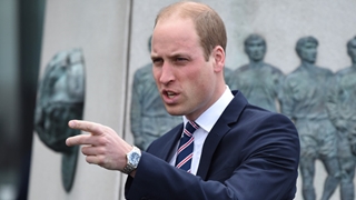 HRH The Duke Of Cambridge was at Wembley for his tenth anniversary as FA President