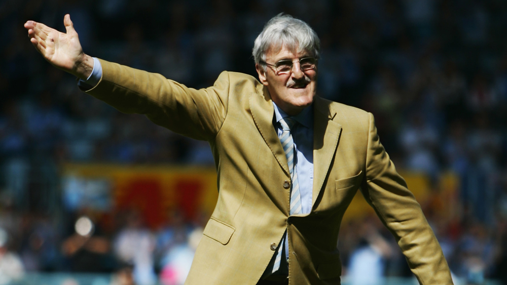 Jimmy Hill at Highfield Road in 2005