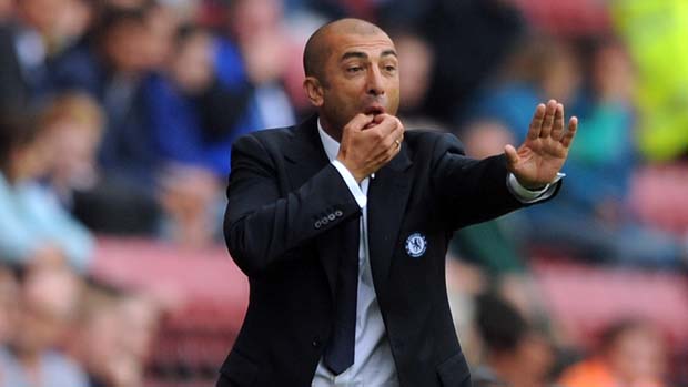 Roberto Di Matteo in his spell as Chelsea manager.