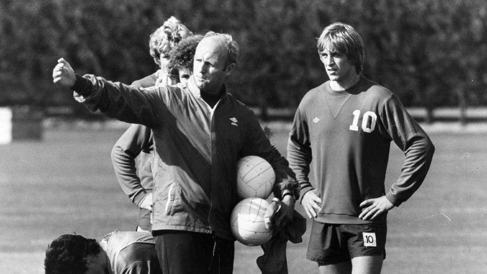 Don Howe while coach of Arsenal
