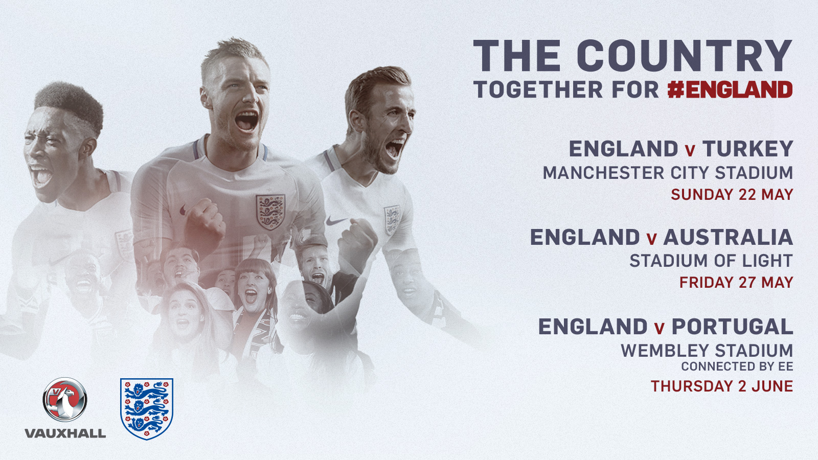 England will go on the road ahead of EURO 2016