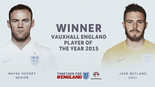The Vauxhall England Player of the Year award for 2015