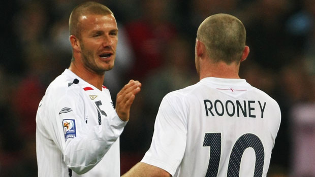 Beckham and Rooney