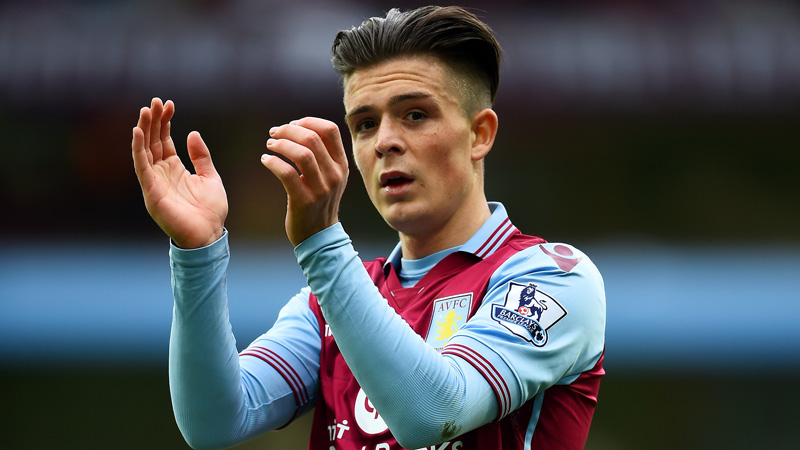Aston Villa midfielder Jack Grealish received his first England call-up for the Toulon Tournament