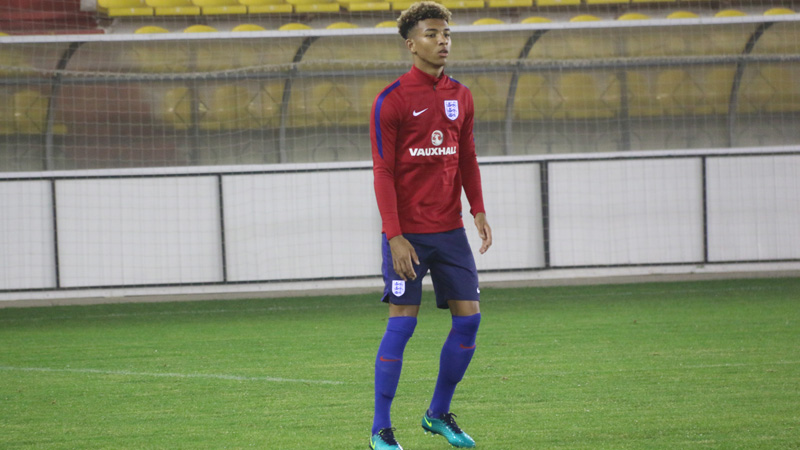 Mason Holgate prepares for his England Under-21s debut in Aktobe, Kazakhstan