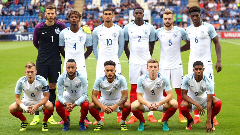 England Under-21s line-up to face Norway in Colchester