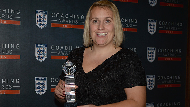 Emma Hayes won the WSL and FA Cup double last season with Chelsea Ladies
