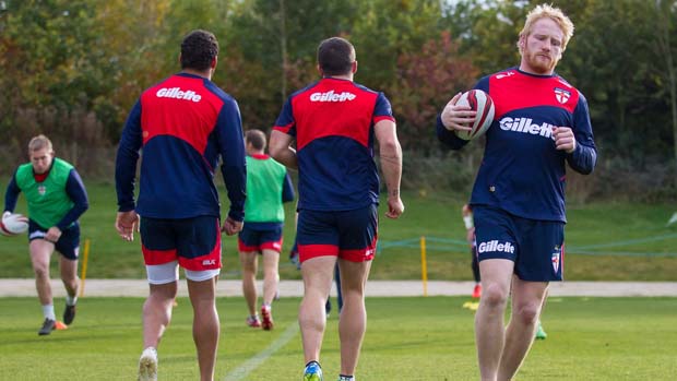 The England rugby league squad have been training at St. George