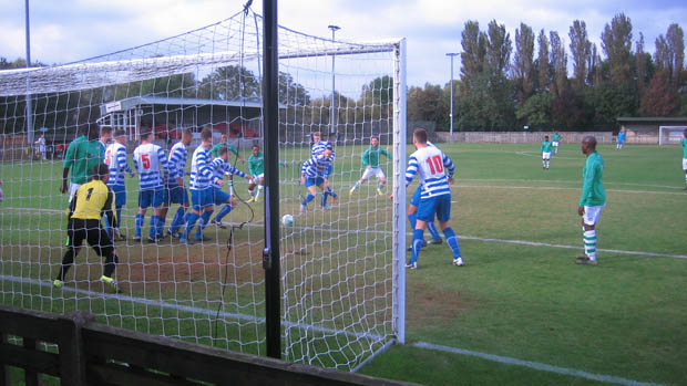 The two sides met in first round of The FA Sunday Cup at Uxbridge
