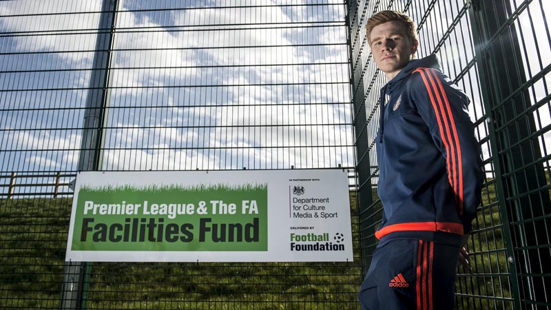 Sunderland and England Under-21s star Duncan Watmore is a Football Foundation ambassador