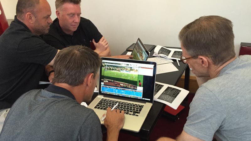 Pro Licence candidates have been using the latest technology at the Toulon Tournament