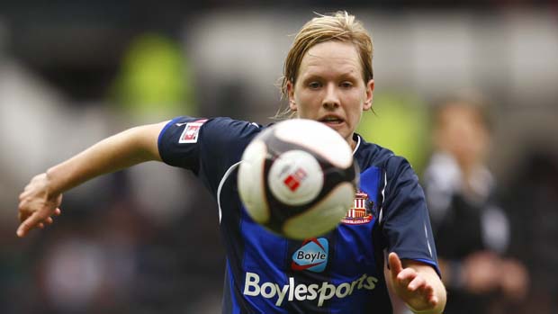 Sunderland defender Vicki Greenwell, who is set to retire at the end of the 2015 WSL season
