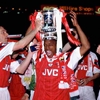 Black icons of the FA Cup