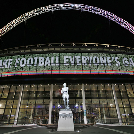 Stonewall set for Wembley!