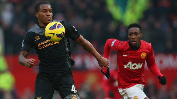 Andre Wisdom and Danny Welbeck