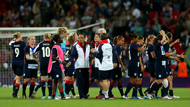 Hope Powell and Team GB at the London 2012 Olympic Games