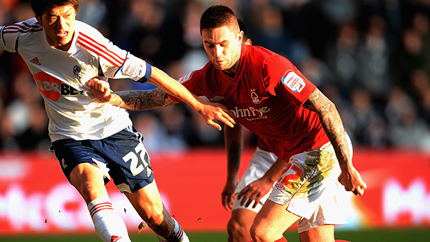 Nottingham Forest midfielder Henri Lansbury
