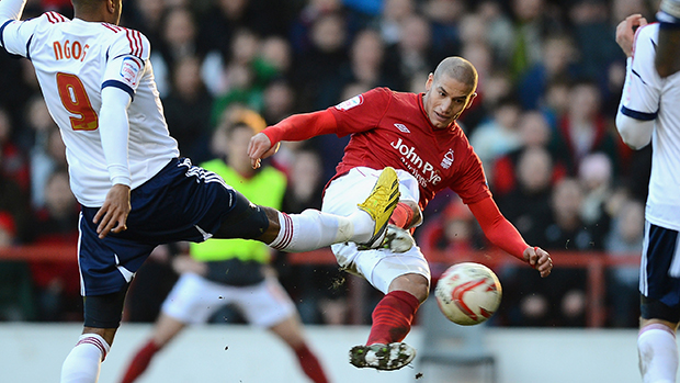 Nottingham Forest midfielder Adlene Guedioura
