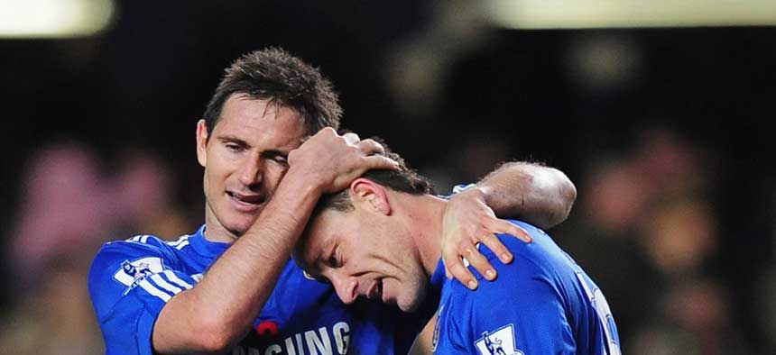 Frank Lampard and John Terry
