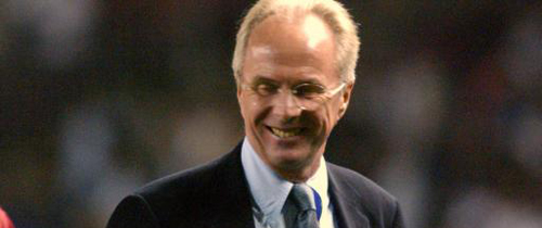 England coach Sven-Goran Eriksson