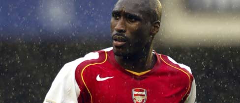 Sol Campbell - the rock at the heart of the Arsenal defence.