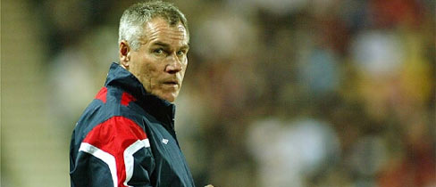 England U20 coach Peter Taylor.